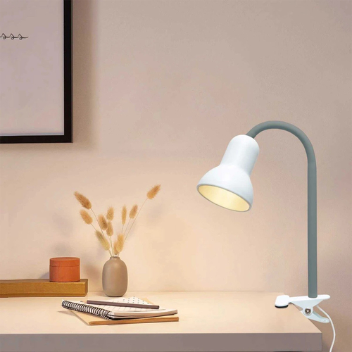 GloboStar® TAVOLO 204-0152 Παιδικό Eπιτραπέζιο Φωτιστικό Μονόφωτο 1 x E14 IP20 Πράσινο & Λευκό - Μ11 x Π9 x Υ35cm