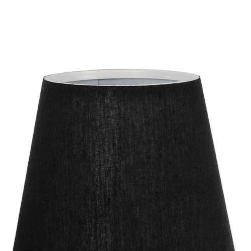 GLOBOSTAR® ELEGANTE 204-0185 Μοντέρνο Φωτιστικό Τοίχου - Απλίκα με Ντουί 1 x E27 AC 220-240V IP20 - Μαύρο - Μ14 x Π22 x Υ24cm