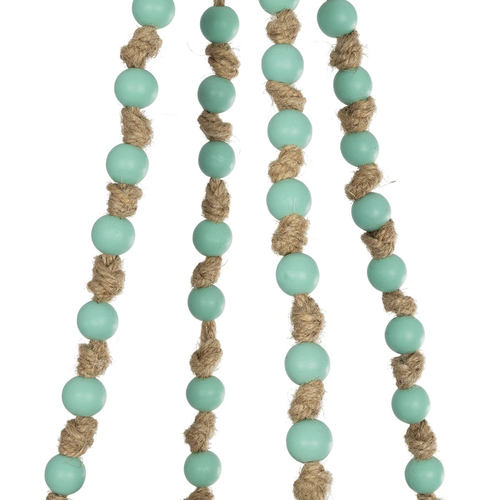 GloboStar® Artificial Garden PUEBLO 20532 Διακοσμητική Κεραμική Γλάστρα Λευκή με Μακραμέ Μ13 x Π13 x Υ12 cm