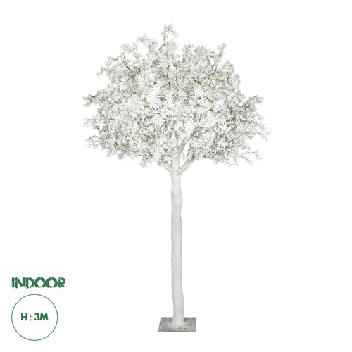 GloboStar® Artificial Garden ALMOND TREE 21114 Τεχνητό Διακοσμητικό Δέντρο Αμυγδαλιά Μ380 x Π380 x Υ300cm
