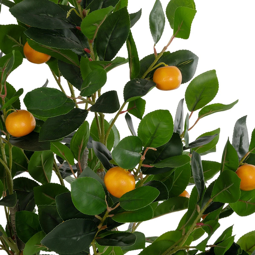 GloboStar® Artificial Garden ORANGE TREE 21108 Τεχνητό Διακοσμητικό Δέντρο Πορτοκαλιά Μ70 x Π50 x Υ120cm