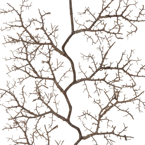 GloboStar® Artificial Garden SMALL CORAL 21463 Τεχνητό Διακοσμητικό Κλαδί Καφέ Μ40 x Π7 x Υ142cm