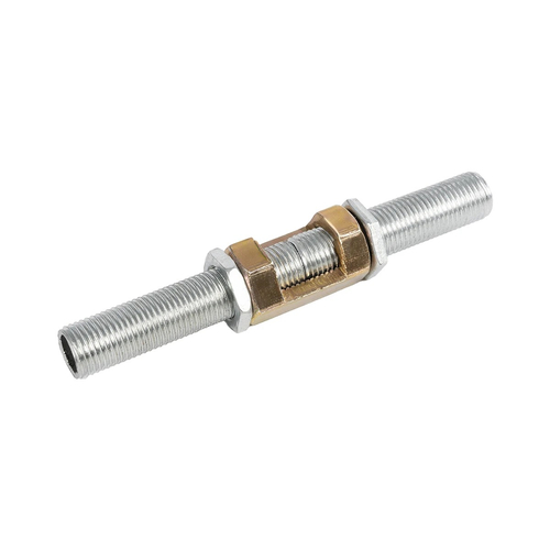 GLOBOSTAR® PIPEADAPT 79595 Μεταλλικός DIY Σύνδεσμος για Ολόπασους Σωλήνες Φωτιστικών - Μ1.3 x Π1.3 x Υ2.5cm - Πακέτο 10 Τεμαχίων