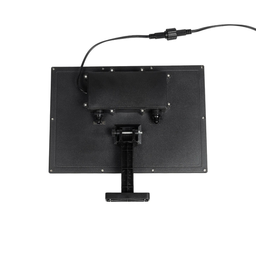 GLOBOSTAR® TWILIGHT 79669 Μοντέρνο Φωτιστικό Κήπου Γιρλάντα 14.5m με 50 Λάμπες LED 30W 2700lm 360° DC 3.6V με Ενσωματωμένο Φωτοβολταϊκό Panel 5.5V 5W & Επαναφορτιζόμενη Μπαταρία Li-ion 3.7V 3x18650 6600mAh Αδιάβροχο IP65 Θερμό Λευκό 2700Κ Dimmable - Sanan SMD Chip - Μαύρο & Διάφανο - Μ1450 x Π4 x Υ7cm - 2 Χρόνια Εγγύηση