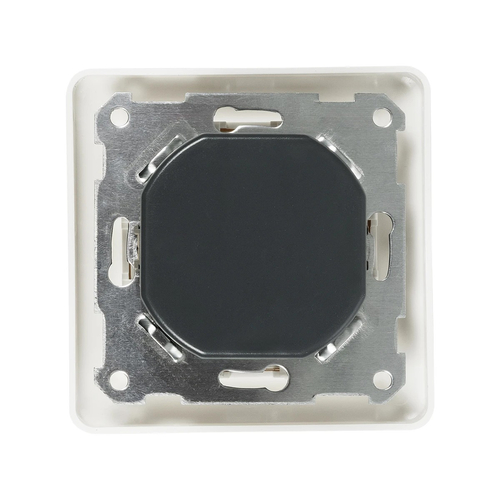 GloboStar® 999-0006 Ροοστάτης Dimmer Τοίχου LED AC100-240V 400W IP20 Μ8.4 x Π8.4 x Υ4.5cm