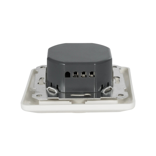 GloboStar® 999-0006 Ροοστάτης Dimmer Τοίχου LED AC100-240V 400W IP20 Μ8.4 x Π8.4 x Υ4.5cm