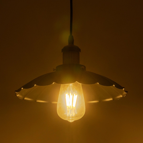 GLOBOSTAR® MARGI 999-0229 Vintage Κρεμαστό Φωτιστικό Οροφής με Ντουί 1 x E27 AC 220-240V IP20 - Μαύρο & Χρυσό - Μ26 x Π26 x Υ14cm