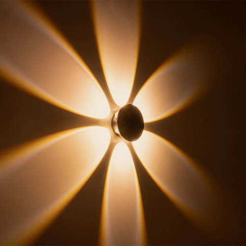 GLOBOSTAR® SOL 60690 Μοντέρνο Φωτιστικό Τοίχου - Απλίκα LED 12W 1500lm 30° AC 220-240V Αδιάβροχο IP65 Θερμό Λευκό 2700K - CREE XPE Chip & TÜV SÜD Driver - Μαύρο Ματ - Μ12 x Π5.5 x Υ12cm - 5 Χρόνια Εγγύηση