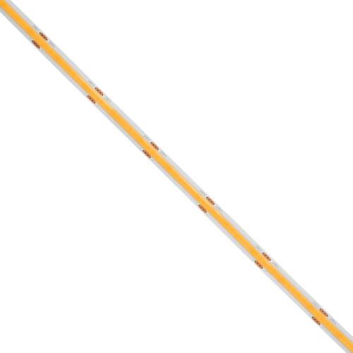 GLOBOSTAR® BEE 70361 Ταινία LED 8W/m 720lm/m 120° DC 24V IP20 320 x COB Chip/m Θερμό Λευκό 2700K Dimmable - Μ500 x Π0.8 x Υ0.2cm - Ρολό 5 Μέτρων - 5 Χρόνια Εγγύηση