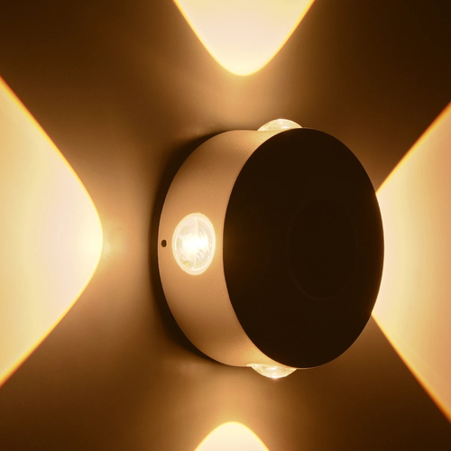 kelvo® ARKOS KLV-101-0109 Μοντέρνο Φωτιστικό Τοίχου - Απλίκα LED 8W 840lm 15° AC 220-240V Αδιάβροχο IP65 Θερμό Λευκό 2700K - CREE SMD Chip & TÜV SÜD Driver - Λευκό Ματ - Μ13 x Π5.5 x Υ13cm - 5 Χρόνια Εγγύηση