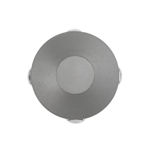 kelvo® ARKOS KLV-101-0108 Μοντέρνο Φωτιστικό Τοίχου - Απλίκα LED 8W 840lm 15° AC 220-240V Αδιάβροχο IP65 Θερμό Λευκό 2700K - CREE SMD Chip & TÜV SÜD Driver - Γκρι Ανθρακί Ματ - Μ13 x Π5.5 x Υ13cm - 5 Χρόνια Εγγύηση