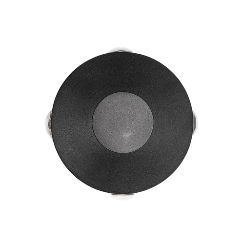 kelvo® ARKOS KLV-101-0107 Μοντέρνο Φωτιστικό Τοίχου - Απλίκα LED 8W 840lm 15° AC 220-240V Αδιάβροχο IP65 Θερμό Λευκό 2700K - CREE SMD Chip & TÜV SÜD Driver - Μαύρο Ματ - Μ13 x Π5.5 x Υ13cm - 5 Χρόνια Εγγύηση