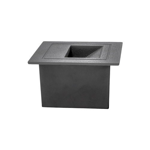 kelvo® STEPART KLV-101-0078 Μοντέρνο Χωνευτό Φωτιστικό Σκαλοπατιού - Διαδρόμου LED 3W 375lm 45° AC 220-240V Αδιάβροχο IP65 Θερμό Λευκό 2700K - Lumileds SMD Chip & TÜV SÜD Driver - Γκρι Ανθρακί Ματ - Μ8.5 x Π5 x Υ8.5cm / Q6.72 x 6.72cm - 5 Χρόνια Εγγύηση