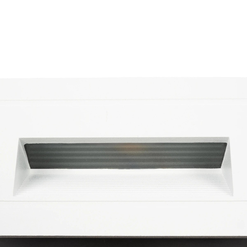 kelvo® STEPART KLV-101-0082 Μοντέρνο Χωνευτό Φωτιστικό Σκαλοπατιού - Διαδρόμου LED 3W 375lm 45° AC 220-240V Αδιάβροχο IP65 Θερμό Λευκό 2700K - Lumileds SMD Chip & TÜV SÜD Driver - Λευκό Ματ - Μ10.5 x Π4.5 x Υ6cm / Q9.12 x 4.49cm - 5 Χρόνια Εγγύηση