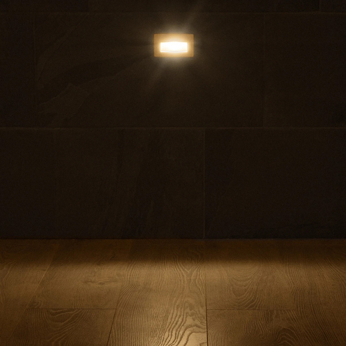 kelvo® STEPART KLV-101-0082 Μοντέρνο Χωνευτό Φωτιστικό Σκαλοπατιού - Διαδρόμου LED 3W 375lm 45° AC 220-240V Αδιάβροχο IP65 Θερμό Λευκό 2700K - Lumileds SMD Chip & TÜV SÜD Driver - Λευκό Ματ - Μ10.5 x Π4.5 x Υ6cm / Q9.12 x 4.49cm - 5 Χρόνια Εγγύηση