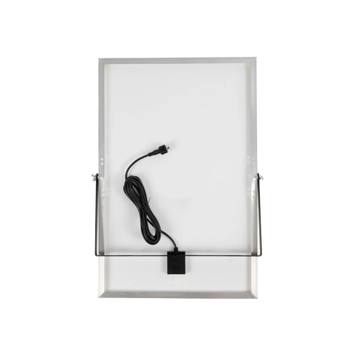 GLOBOSTAR® LUMOVOX 73070 Προβολέας LED 400W 20000lm 120° DC 5V με Φωτοβολταϊκό Panel 5V 25W & Επαναφορτιζόμενη Μπαταρία Li-ion 3.2V 20000mAh Αδιάβροχο IP67 Ψυχρό Λευκό 6000K - 400 x SMD2835 Sanan Chip - Γκρι Ανθρακί - Μ45 x Π7.5 x Υ30.5cm - 2 Χρόνια Εγγύηση