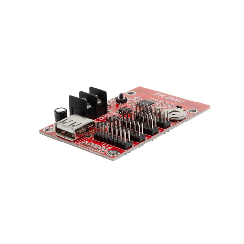 GLOBOSTAR® CARD-FK-8Wd 90095 Κάρτα Εικόνας για Μονόχρωμες Κυλιόμενες Ψηφιακές Επιγραφές/Οθόνες DC 5V IP20 - 3072x16/1536x32/1024x48/768x64 Pixels - Μ7.7 x Π4.8 x Υ1.6cm - 2 Χρόνια Εγγύηση