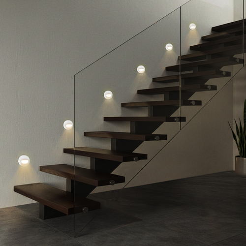 kelvo® STEPART KLV-101-0076 Μοντέρνο Χωνευτό Φωτιστικό Σκαλοπατιού - Διαδρόμου LED 3W 375lm 45° AC 220-240V Αδιάβροχο IP65 Θερμό Λευκό 2700K - Lumileds SMD Chip & TÜV SÜD Driver - Λευκό Ματ - Μ8.3 x Π4.5 x Υ8.3cm / Q6.55 x 6.55cm - 5 Χρόνια Εγγύηση