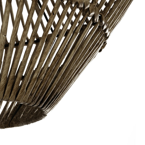 GLOBOSTAR® KEGEL 205-0048 Boho Κρεμαστό Φωτιστικό Οροφής με Ντουί 1 x E27 AC 220-240V IP20 - Μπεζ - M46 x Π46 x Υ35cm