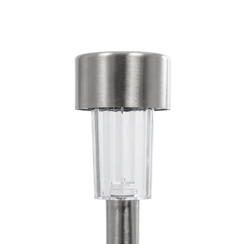 GLOBOSTAR® SOLARDECOR 71520 Διακοσμητικό Φωτιστικό με Βάση Κήπου / Καρφωτό LED 1W 50lm 180° DC 5V με Φωτοβολταϊκό Panel 5V 0.1W & Επαναφορτιζόμενη Μπαταρία Li-ion 3.2V 600mAh Αδιάβροχο IP65 Ψυχρό Λευκό 6000K - Μ4.6 x Π4.6 x Υ30cm - 2 Χρόνια Εγγύηση