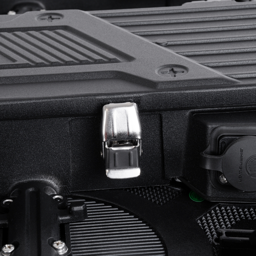 GLOBOSTAR® LUMOWALL 41003 Κυρτή Οθόνη Video Wall P3.91 Καμπίνα 50x100cm LED 360W 3840Hz 32768 Dots ≥5600cd/㎡ Nits AC 220-240V Εξωτερικού Χώρου IP65 Full Color S1/16 14Bits - Κάρτα NovaStar A8S-N+HUB - Curved -10/+15 Angle - Προστατευτικά Γωνιών - Nationstar SMD1921 & CZCL Driver - Μ50 x Π8.5 x Υ100cm - 2 Χρόνια Εγγύηση