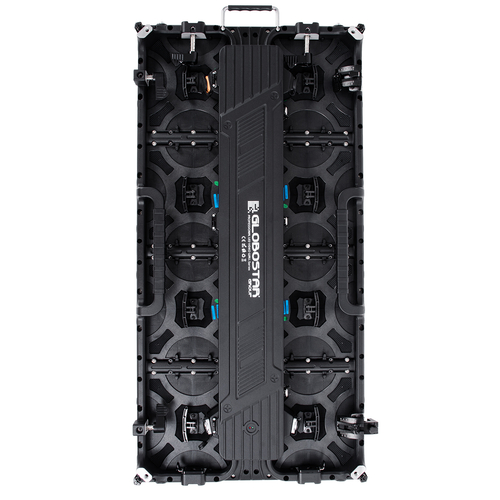 GLOBOSTAR® LUMOWALL 41003 Κυρτή Οθόνη Video Wall P3.91 Καμπίνα 50x100cm LED 360W 3840Hz 32768 Dots ≥5600cd/㎡ Nits AC 220-240V Εξωτερικού Χώρου IP65 Full Color S1/16 14Bits - Κάρτα NovaStar A8S-N+HUB - Curved -10/+15 Angle - Προστατευτικά Γωνιών - Nationstar SMD1921 & CZCL Driver - Μ50 x Π8.5 x Υ100cm - 2 Χρόνια Εγγύηση