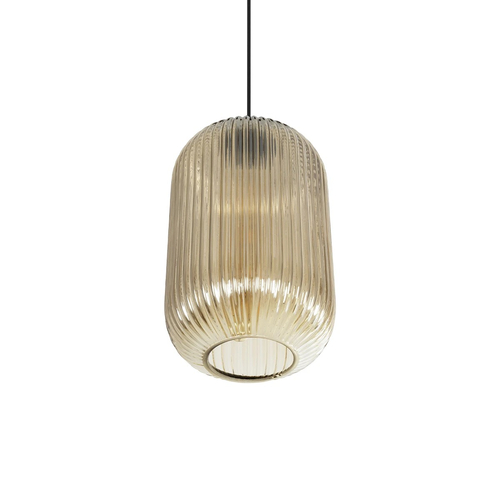 GLOBOSTAR® MELONI 206-0020 Μοντέρνο Κρεμαστό Φωτιστικό Οροφής με Ντουί 1 x E27 AC 220-240V IP20 - Mελί - Μ20 x Π20 x Υ38cm