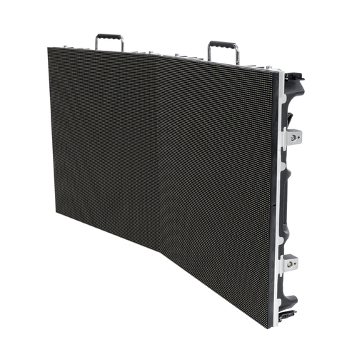 GLOBOSTAR® LUMOWALL 41002 Κυρτή Οθόνη Video Wall P3.91 Καμπίνα 50x50cm LED 180W 3840Hz 16384 Dots ≥5600cd/㎡ Nits AC 220-240V Εξωτερικού Χώρου IP65 Full Color S1/16 14Bits - Κάρτα NovaStar A8S-N+HUB - Curved -10/+15 Angle - Προστατευτικά Γωνιών - Nationstar SMD1921 & CZCL Driver - Μ50 x Π8.5 x Υ50cm - 2 Χρόνια Εγγύηση