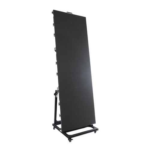 GLOBOSTAR® STANDWALL 41009 Διαφημιστικό Stand Προβολής / Οθόνη Video Wall P2.5 Καμπίνα 64x192cm LED 216W 3840Hz 160000 Dots ≥5000cd/㎡ Nits AC 220-240V Εξωτερικού Χώρου IP65 Full Color S1/16 14Bits - Κάρτα NovaStar MRV412 - Controller TB1-4G - Kinglight SMD1415 & CZCL Driver - Μ64 x Π8 x Υ192cm - 2 Χρόνια Εγγύηση