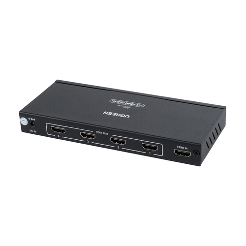 GLOBOSTAR® UGREEN-1x4 41019 Ugreen 1x4 All in One 4K HDMI Signal Splitter για LED Video Controllers - Input Signal W3840 x H2160@60Hz - Είσοδος 1 HDMI σε Έξοδο 4 HDMI - AC 220-240V IP20 - Μ17.7 x Π7.5 x Υ2cm - 2 Χρόνια Εγγύηση