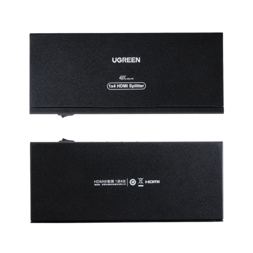 GLOBOSTAR® UGREEN-1x4 41019 Ugreen 1x4 All in One 4K HDMI Signal Splitter για LED Video Controllers - Input Signal W3840 x H2160@60Hz - Είσοδος 1 HDMI σε Έξοδο 4 HDMI - AC 220-240V IP20 - Μ17.7 x Π7.5 x Υ2cm - 2 Χρόνια Εγγύηση