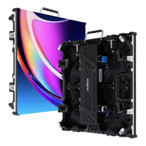 GLOBOSTAR® CRYSTALPIX 41039 Κυρτή Οθόνη Video Wall P1.95 GOB Καμπίνα 50x50cm LED 160W 3840Hz 65536 Dots ≥800cd/㎡ Nits AC 220-240V Εσωτερικού Χώρου IP31 Full Color S1/32 14Bits - Κάρτα NovaStar A8S-N+HUB - Curved -10/+15 Angle - Προστατευτικά Γωνιών - Kinglight SMD1515 & CZCL Driver - Μ50 x Π8.5 x Υ50cm - 2 Χρόνια Εγγύηση