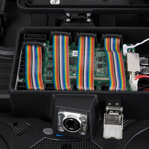 GLOBOSTAR® CRYSTALPIX 41039 Κυρτή Οθόνη Video Wall P1.95 GOB Καμπίνα 50x50cm LED 160W 3840Hz 65536 Dots ≥800cd/㎡ Nits AC 220-240V Εσωτερικού Χώρου IP31 Full Color S1/32 14Bits - Κάρτα NovaStar A8S-N+HUB - Curved -10/+15 Angle - Προστατευτικά Γωνιών - Kinglight SMD1515 & CZCL Driver - Μ50 x Π8.5 x Υ50cm - 2 Χρόνια Εγγύηση