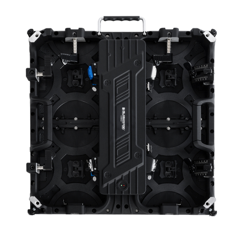 GLOBOSTAR® CRYSTALPIX 41039 Κυρτή Οθόνη Video Wall P1.95 GOB Καμπίνα 50x50cm LED 160W 3840Hz 65536 Dots ≥800cd/㎡ Nits AC 220-240V Εσωτερικού Χώρου IP31 Full Color S1/32 14Bits - Κάρτα NovaStar A8S-N+HUB - Curved -10/+15 Angle - Προστατευτικά Γωνιών - Kinglight SMD1515 & CZCL Driver - Μ50 x Π8.5 x Υ50cm - 2 Χρόνια Εγγύηση