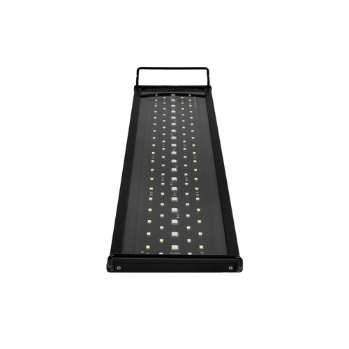 GLOBOSTAR® AQUARIUS 79679 Φωτιστικό Ενυδρείου με Ενσωματωμένο Χειριστήριο LED 16W 800lm 120° AC 220-240V Αδιάβροχο IP44 Πολύχρωμο RGBW Dimmable - Sanan SMD Chip - Μαύρο - Μ45 x Π11 x Υ3cm - 2 Χρόνια Εγγύηση