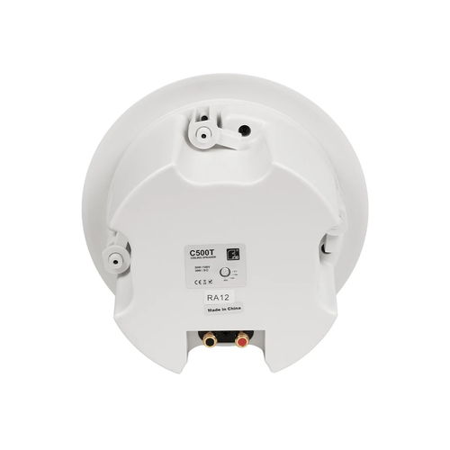 GLOBOSTAR® FDB C500T 98032 Χωνευτό Παθητικό Ηχείο Εγκαταστάσεων με Μετασχηματιστή 100V & 8Ω - 30W RMS (60W Peak) - 1 x 5.25 Inches LF & 1 x 1 Inches HF - IP20 - Λευκό - Μ21.3 x Π21.3 x Υ12.8cm / Q17.5 x 11.4cm - 2 Χρόνια Εγγύηση