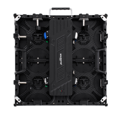 GLOBOSTAR® NEOWALL 41000 Οθόνη Video Wall P3.91 Καμπίνα 50x50cm LED 180W 3840Hz 16384 Dots ≥1900cd/㎡ Nits AC 220-240V Εσωτερικού Χώρου IP31 Full Color S1/16 14Bits - Κάρτα NovaStar MRV208-1 - Προστατευτικά Γωνιών - Kinglight SMD2121 & CZCL Driver - Μ50 x Π8.5 x Υ50cm - 2 Χρόνια Εγγύηση