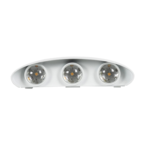 kelvo® SIXOAD KLV-101-0011 Φωτιστικό Τοίχου / Απλίκα LED 18W 1980lm 30° AC 220-240V Αδιάβροχο IP65 Φυσικό Λευκό 4500K - CREE XPE Chip & TÜV SÜD Driver - Λευκό Ματ - Μ17 x Π4 x Υ8cm - 5 Χρόνια Εγγύηση