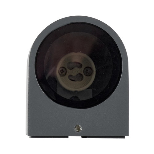 kelvo® MURANO KLV-101-0013 Φωτιστικό Τοίχου / Απλίκα για Λάμπα MR16 με Ντουί GU10 AC 220-240V Αδιάβροχο IP65 - Γκρι Ανθρακί Ματ - Μ8 x Π8 x Υ7cm