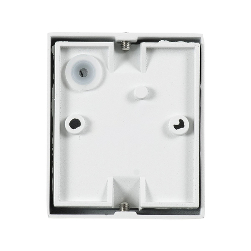 kelvo® MURANO KLV-101-0014 Φωτιστικό Τοίχου / Απλίκα για Λάμπα MR16 με Ντουί GU10 AC 220-240V Αδιάβροχο IP65 - Λευκό Ματ - Μ8 x Π8 x Υ7cm