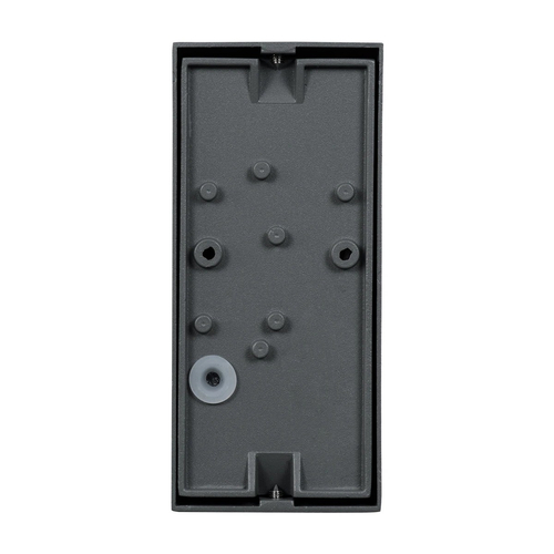 kelvo® BURANO KLV-101-0022 Φωτιστικό Τοίχου / Απλίκα για 2 Λάμπες MR16 με Ντουί GU10 AC 220-240V Αδιάβροχο IP65 - Γκρι Ανθρακί Ματ - Μ8 x Π8 x Υ15cm