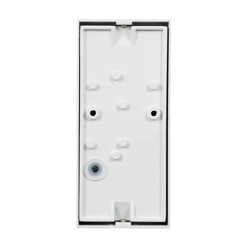 kelvo® BURANO KLV-101-0023 Φωτιστικό Τοίχου / Απλίκα για 2 Λάμπες MR16 με Ντουί GU10 AC 220-240V Αδιάβροχο IP65 - Λευκό Ματ - Μ8 x Π8 x Υ15cm