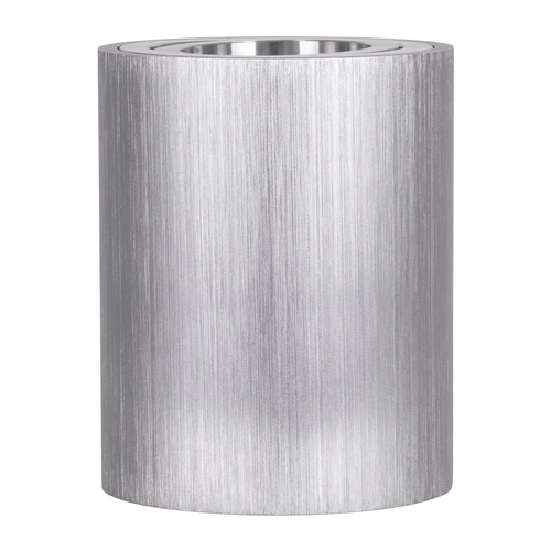 kelvo® AKIRA KLV-101-0026 Κινούμενο Φωτιστικό Downlight Σποτ για Λάμπα MR16 με Ντουί GU10 AC 220-240V IP20 - Νίκελ Βούρτσας - Μ8 x Π8 x Υ10cm