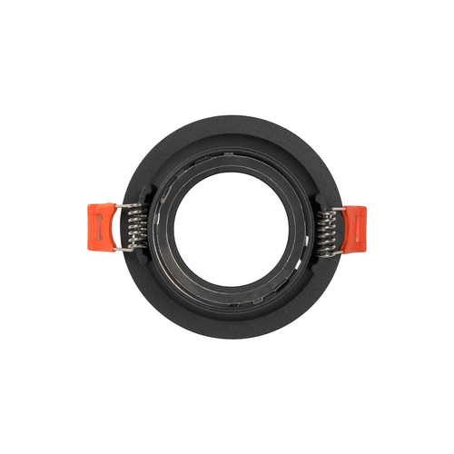 kelvo® DELTA KLV-101-0032 Χωνευτό Φωτιστικό Downlight Σποτ για Λάμπα MR16 με Ντουί GU10 AC 220-240V IP20 - Μαύρο Ματ - Μ8.5 x Π8.5 x Υ3.5cm / Q7.5cm