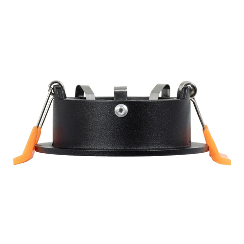 kelvo® OMICRON KLV-101-0034 Χωνευτό Φωτιστικό Downlight Σποτ για Λάμπα MR16 με Ντουί GU10 AC 220-240V IP20 - Μαύρο Ματ - Μ8.5 x Π8.5 x Υ3cm / Q7.5cm