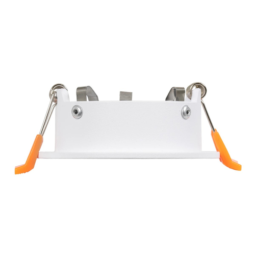 kelvo® OMICRON KLV-101-0035 Χωνευτό Φωτιστικό Downlight Σποτ για Λάμπα MR16 με Ντουί GU10 AC 220-240V IP20 - Λευκό Ματ - Μ8.5 x Π8.5 x Υ3cm / Q7.5cm