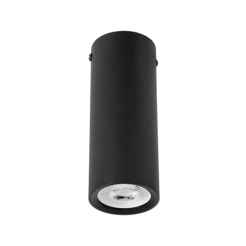 kelvo® DUCT KLV-101-0050 Φωτιστικό Downlight Σποτ για Λάμπα MR16 με Ντουί GU10 AC 220-240V IP20 - Μαύρο Ματ - Μ6 x Π6 x Υ15cm