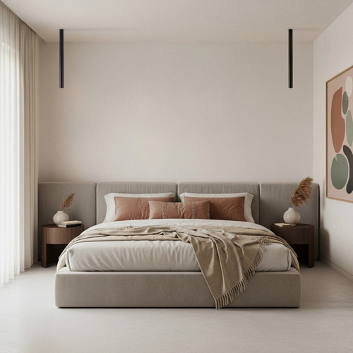 kelvo® DUCT KLV-101-0053 Φωτιστικό Downlight Σποτ για Λάμπα MR16 με Ντουί GU10 AC 220-240V IP20 - Μαύρο Ματ - Μ6 x Π6 x Υ60cm