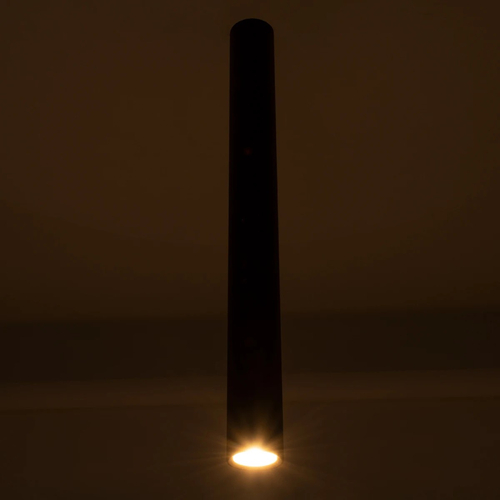 kelvo® DUCT KLV-101-0053 Φωτιστικό Downlight Σποτ για Λάμπα MR16 με Ντουί GU10 AC 220-240V IP20 - Μαύρο Ματ - Μ6 x Π6 x Υ60cm