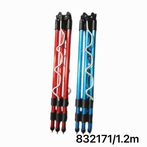 Βάση στήριξης καλαμιών 6 θέσεων - Μεταλλική - 1.2m - 832171